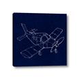 Picture of Airplane Navy I _GroupedProduct_Square_Mini_ _GroupedProduct_Square_Canvas_