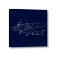 Picture of Airplane Navy II _GroupedProduct_Square_Mini_ _GroupedProduct_Square_Canvas_