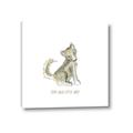 Picture of Stay Wild Wolf _GroupedProduct_Square_Mini_ _GroupedProduct_Square_Canvas_