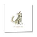 Picture of Stay Wild Wolf _GroupedProduct_Square_Mini_ _GroupedProduct_Square_Canvas_