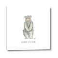 Picture of Be Brave Little Bear _GroupedProduct_Square_Mini_ _GroupedProduct_Square_Canvas_