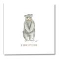 Picture of Be Brave Little Bear _GroupedProduct_Square_Mini_ _GroupedProduct_Square_Canvas_