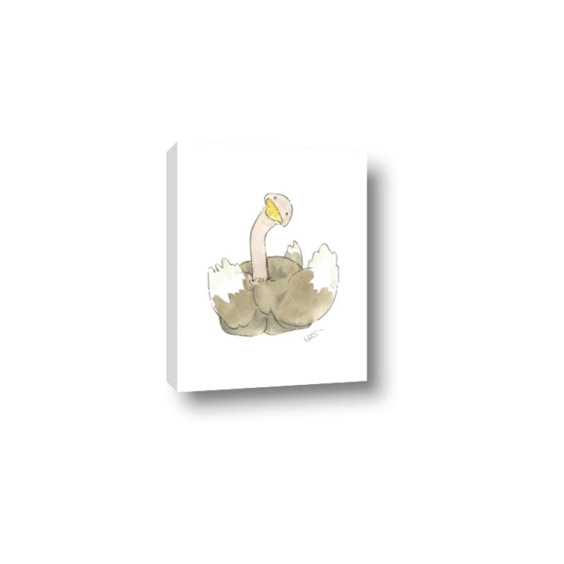 Picture of Silly Ostrich  _GroupedProduct_Rectangle_Portrait_Mini_ _GroupedProduct_Rectangle_Portrait_Canvas_