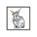 Picture of Baby Grey Bunny _GroupedProduct_Square_Mini_ _GroupedProduct_Square_Canvas_Framed_