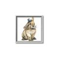 Picture of Baby Brown Bunny _GroupedProduct_Square_Mini_ _GroupedProduct_Square_Canvas_Framed_