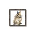 Picture of Baby Brown Bunny _GroupedProduct_Square_Mini_ _GroupedProduct_Square_Canvas_Framed_