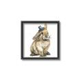 Picture of Baby Brown Bunny _GroupedProduct_Square_Mini_ _GroupedProduct_Square_Canvas_Framed_