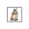 Picture of Baby Brown Bunny _GroupedProduct_Square_Mini_ _GroupedProduct_Square_Canvas_Framed_