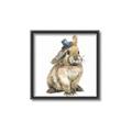 Picture of Baby Brown Bunny _GroupedProduct_Square_Mini_ _GroupedProduct_Square_Canvas_Framed_