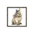 Picture of Baby Brown Bunny _GroupedProduct_Square_Mini_ _GroupedProduct_Square_Canvas_Framed_
