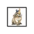 Picture of Baby Brown Bunny _GroupedProduct_Square_Mini_ _GroupedProduct_Square_Canvas_Framed_