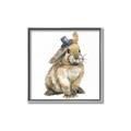 Picture of Baby Brown Bunny _GroupedProduct_Square_Mini_ _GroupedProduct_Square_Canvas_Framed_