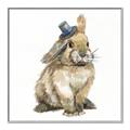 Picture of Baby Brown Bunny _GroupedProduct_Square_Mini_ _GroupedProduct_Square_Canvas_Framed_