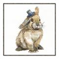 Picture of Baby Brown Bunny _GroupedProduct_Square_Mini_ _GroupedProduct_Square_Canvas_Framed_