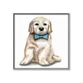 Picture of Bow Tie Golden  _GroupedProduct_Square_Mini_ _GroupedProduct_Square_Canvas_Framed_