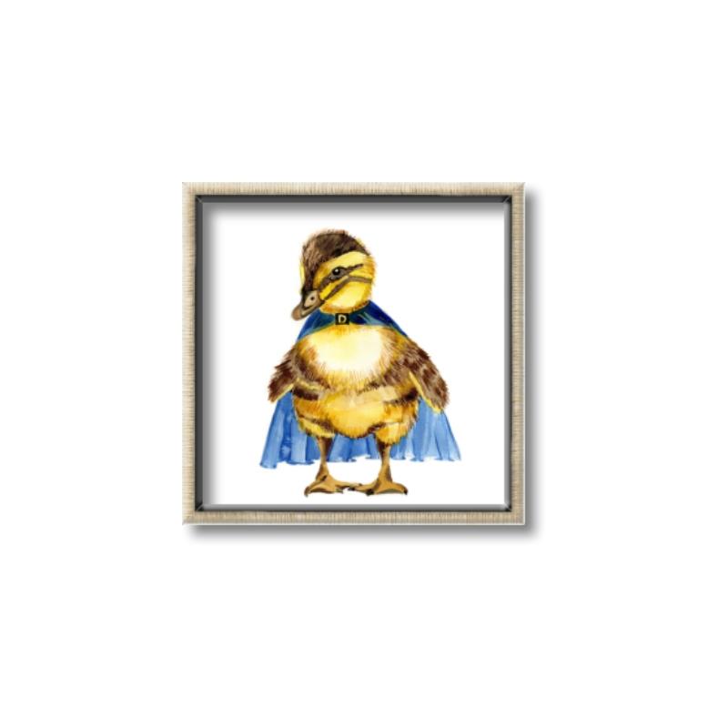 Picture of Captain Quack _GroupedProduct_Square_Mini_ _GroupedProduct_Square_Canvas_Framed_