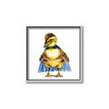 Picture of Captain Quack _GroupedProduct_Square_Mini_ _GroupedProduct_Square_Canvas_Framed_