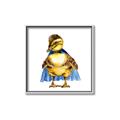 Picture of Captain Quack _GroupedProduct_Square_Mini_ _GroupedProduct_Square_Canvas_Framed_