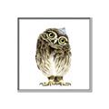 Picture of Princess Owl _GroupedProduct_Square_Mini_ _GroupedProduct_Square_Canvas_Framed_