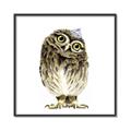 Picture of Princess Owl _GroupedProduct_Square_Mini_ _GroupedProduct_Square_Canvas_Framed_