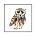 Picture of Oliver The Owl _GroupedProduct_Square_Mini_ _GroupedProduct_Square_Canvas_Framed_