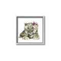Picture of Lucy Leopard _GroupedProduct_Square_Mini_ _GroupedProduct_Square_Canvas_Framed_