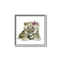 Picture of Lucy Leopard _GroupedProduct_Square_Mini_ _GroupedProduct_Square_Canvas_Framed_