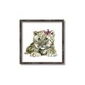 Picture of Lucy Leopard _GroupedProduct_Square_Mini_ _GroupedProduct_Square_Canvas_Framed_