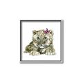 Picture of Lucy Leopard _GroupedProduct_Square_Mini_ _GroupedProduct_Square_Canvas_Framed_