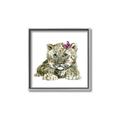 Picture of Lucy Leopard _GroupedProduct_Square_Mini_ _GroupedProduct_Square_Canvas_Framed_