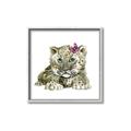 Picture of Lucy Leopard _GroupedProduct_Square_Mini_ _GroupedProduct_Square_Canvas_Framed_