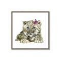 Picture of Lucy Leopard _GroupedProduct_Square_Mini_ _GroupedProduct_Square_Canvas_Framed_