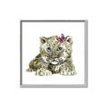 Picture of Lucy Leopard _GroupedProduct_Square_Mini_ _GroupedProduct_Square_Canvas_Framed_