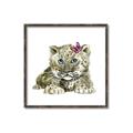 Picture of Lucy Leopard _GroupedProduct_Square_Mini_ _GroupedProduct_Square_Canvas_Framed_