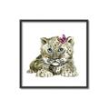 Picture of Lucy Leopard _GroupedProduct_Square_Mini_ _GroupedProduct_Square_Canvas_Framed_
