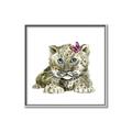 Picture of Lucy Leopard _GroupedProduct_Square_Mini_ _GroupedProduct_Square_Canvas_Framed_