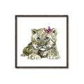 Picture of Lucy Leopard _GroupedProduct_Square_Mini_ _GroupedProduct_Square_Canvas_Framed_