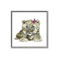 Picture of Lucy Leopard _GroupedProduct_Square_Mini_ _GroupedProduct_Square_Canvas_Framed_