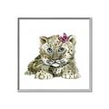 Picture of Lucy Leopard _GroupedProduct_Square_Mini_ _GroupedProduct_Square_Canvas_Framed_