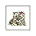Picture of Lucy Leopard _GroupedProduct_Square_Mini_ _GroupedProduct_Square_Canvas_Framed_