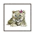 Picture of Lucy Leopard _GroupedProduct_Square_Mini_ _GroupedProduct_Square_Canvas_Framed_