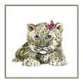 Picture of Lucy Leopard _GroupedProduct_Square_Mini_ _GroupedProduct_Square_Canvas_Framed_