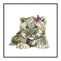 Picture of Lucy Leopard _GroupedProduct_Square_Mini_ _GroupedProduct_Square_Canvas_Framed_