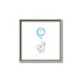 Picture of Blue Balloon _GroupedProduct_Square_Mini_ _GroupedProduct_Square_Canvas_Framed_