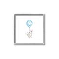 Picture of Blue Balloon _GroupedProduct_Square_Mini_ _GroupedProduct_Square_Canvas_Framed_