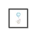 Picture of Blue Balloon _GroupedProduct_Square_Mini_ _GroupedProduct_Square_Canvas_Framed_