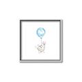 Picture of Blue Balloon _GroupedProduct_Square_Mini_ _GroupedProduct_Square_Canvas_Framed_