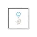 Picture of Blue Balloon _GroupedProduct_Square_Mini_ _GroupedProduct_Square_Canvas_Framed_