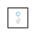 Picture of Blue Balloon _GroupedProduct_Square_Mini_ _GroupedProduct_Square_Canvas_Framed_