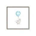 Picture of Blue Balloon _GroupedProduct_Square_Mini_ _GroupedProduct_Square_Canvas_Framed_